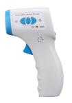 White Lcd Display Tricolor Backlight Digital Infrared Thermometer Body