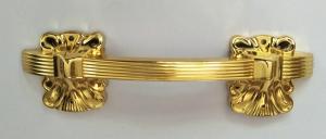 China PP Gold Color Plastic Coffin Handles Lightweight factory