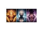 Eco - Friendly 30x40cm 0.6mm PET Flip Poster / Lenticular Image Printing