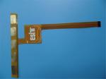 Double-sided flexible PCBs 0.15mm thick Polyimide PCBs Yellow Coverlay FPC PCB