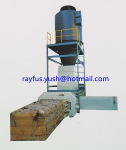 China Inline Autoamtic Horizontal Hydraulic Baler, for Waste Cardboard, Carton Box, etc. factory