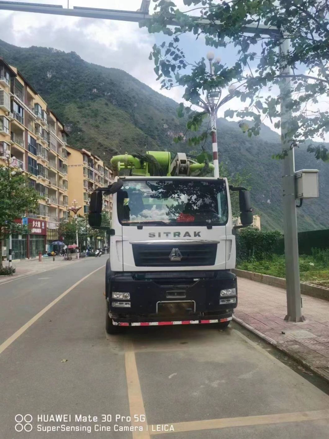 2021 Sitrak 50m Concrete Pump Truck with Mercedes Benz Chassis Truck Mounted Pump