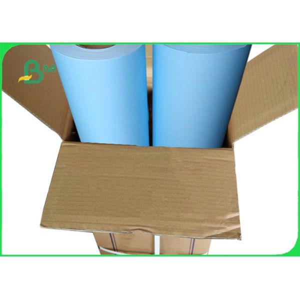 80g Single - Sided Blueprint Paper For Wide Format Inkjet Printer 841mm * 50m