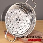 Kitchen Hot Fashion Silver Cooking Pots Sets Soup Pot Set Stainless Steel