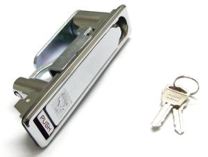 China A-180-1 Cabinet panel Locks for Metal Box A-180-2 Taiwan Quality Big Panel Handle Locks factory