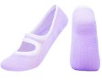 Custom Logo Dance Backless Yoga Grip Socks / Non - Slip Ankle Socks