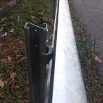 Hot Dippe Galvanized Certificate Metal Highway Guardrail Z Post for Outdoor