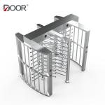 Double Channel Revolving Door Full Height Turnstile For Prison