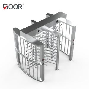 China Double Channel Revolving Door Full Height Turnstile For Prison factory