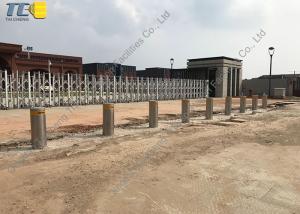China Auto Bollards Telescopic Security Post Pneumatic Type For Driveway Wharf factory