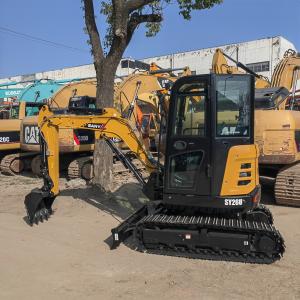 China Low price sale of original hydraulic track type Sany SY26 second-hand excavator and hook machine factory