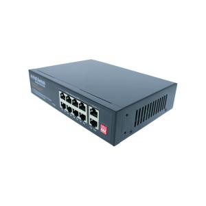 China HUASIFEI Industrial Unmanaged POE Switch 8 100M Ports 2 100M Uplink Electrical Ports factory