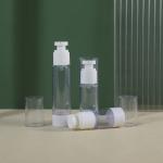 1oz 2oz 3oz 4oz 80ml 100ml 120ml Refillable Airless Lotion Pump Bottle featuring