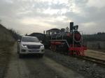72 Seats Round Trip Train Rides Ride On Trains For Adults 2300kg Weight
