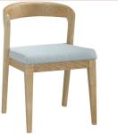 simple elegant wood imitation restaurant dining chair for Japan or European