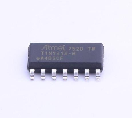 China ATTINY414 SSNR 8 Bit Microcontrollers MCU 20MHz SOIC 14 Package factory