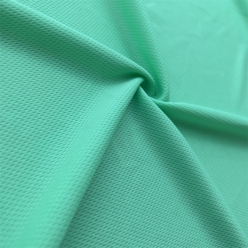 Polyester Bird Eye Mesh Eyelet Mesh Sports Jersey For Football Uniform 3.5-4.0 Grade