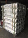 white and green 100% HDPE plastic silage bale wrap net