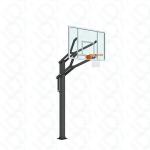 Height Adjustable Basketball Stand Free Standing Inground Basketball Hoop For