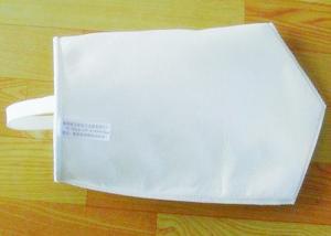 China Washable PP / Polyester Industrial Dust Bags With Stainless Steel Ring / Rope factory