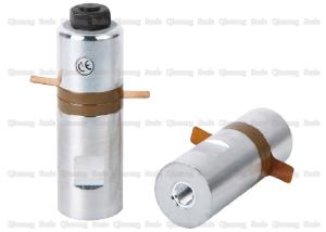 China Plastic Welding Electric Ultrasonic Piezo Transducer With 38mm Diameters Ceramics factory