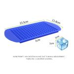 FDA Overlay Design Mini Square Silicone Ice Trays