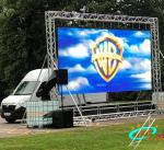 Activity Planning Outdoor Truss System LED Screen Display Goalpost