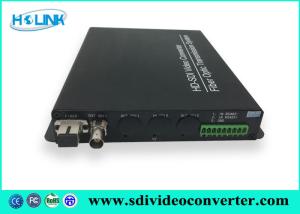 China 4 HD-SDI digital video converter Standalone single fiber single mode fiber transceiver factory