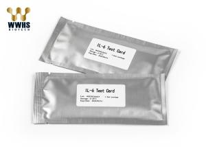 China Fluorescent Immunoassay POCT Test Kit IL-6 High Sensitivity 12 Months Warranty factory