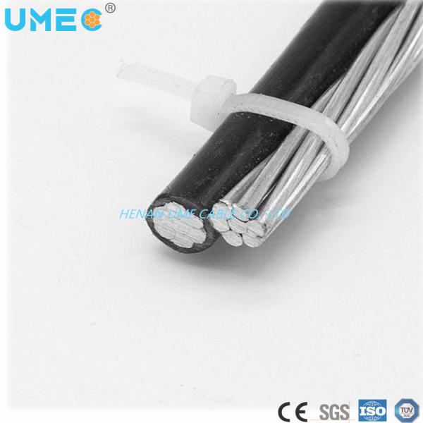 600V XLPE Insulated Aluminum Conductor 6/4/2AWG Duplex Service Drop Cable for