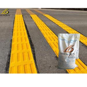 China Yellow White Convex Thermoplastic Paint For Road Marking Vibrate Dots Road Line factory