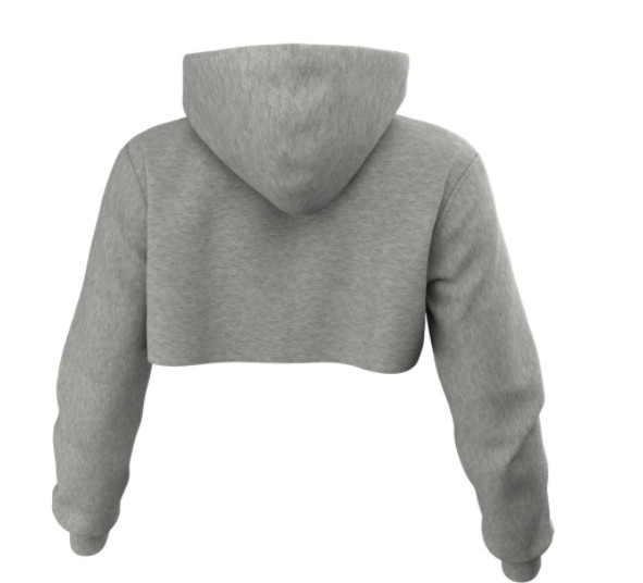 Long Sleeve Printing Crop Top Sweatshirt