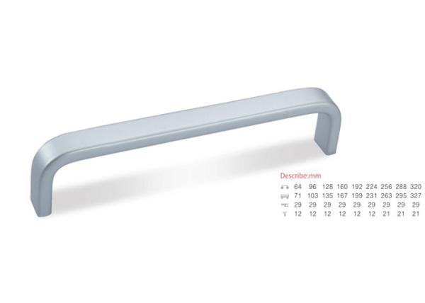 Furniture door handle for Wardrobe Garderobe Door Aluminium Pull Handle 160,320
