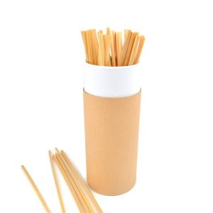 Durable Thick Paper Drinking Straws Reusable FDA Approved No Pulluting