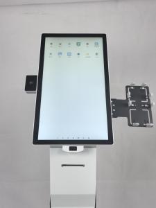 China 21.5 23.6 27 32 Inch Food Order Checkout Machine Touch Automatic Service Kiosk For Kfc/mcdonald/restaurant self payment kiosk factory