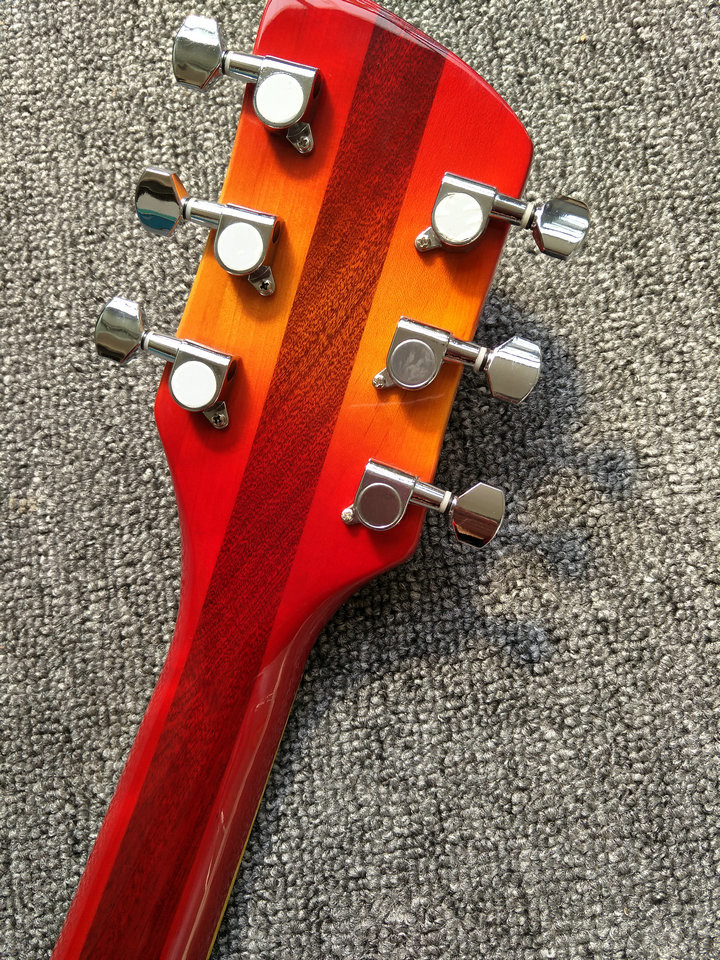 New Arrival rickenback 360 electric guitar Ricken 325 3 pickups electric guitar Rick custom guitar in cherry sunburst