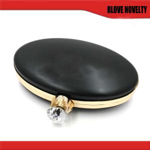 China Factory made 137*202 mm gold evening clutch bag iron frame metal purse frame with hard shell factory