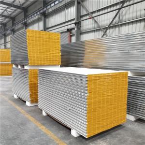China 50mm greywhite mgo sandwich panels with 11 wind resistance for clear room factory