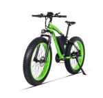 26" Wheel Size Electric Full Suspension Fat Bike with 21 Speed Gears and LCD