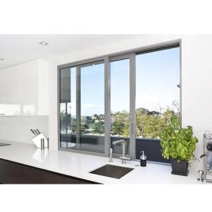 China Horizontal 2.0mm Profile Aluminium Sliding Windows factory