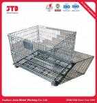 Chrome Plated Wire Cage Storage Baskets Used In Supermarket And Warehouse
