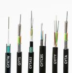 6-144 Cores Outdoor Armored Fiber Optic Cable LSZH Jacket For Network Data