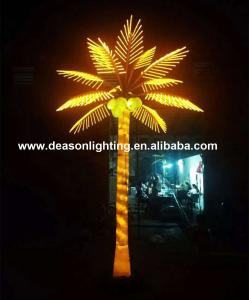 China Summer Decoration Lighted Palm Trees factory