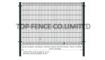 3D wire mesh fence panels