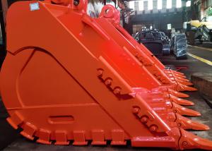 China Customer Required Excavator Rock Bucket with Thicker Plate and Wearable Parts factory