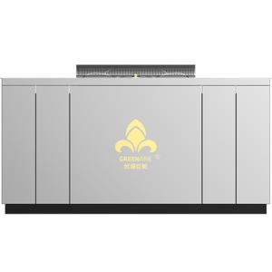 Customizable Rectangular Teppanyaki Grill Table with Smoke Exhaust