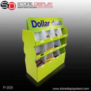 China Waterfall Corrugated Displays in Full Pallet for Wal-Mart factory