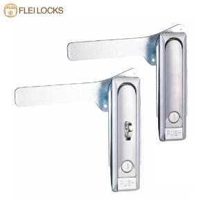 China Network Cabinet Swing Handle Lock Plane Type With Spraying Surface Treatment factory