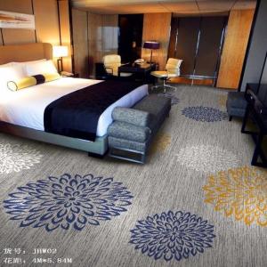 China Pastel Color Painted Modern Home Carpet , Nylon Modern Bedroom Carpet factory