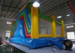Indoor Commercial Bounce House Combo 6x5x3.5m Size Customizable Printing
